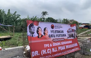 PDIP Siapkan Rp 1,5 Miliar Bangun Rumah Tahfiz Puan Maharani di Malang