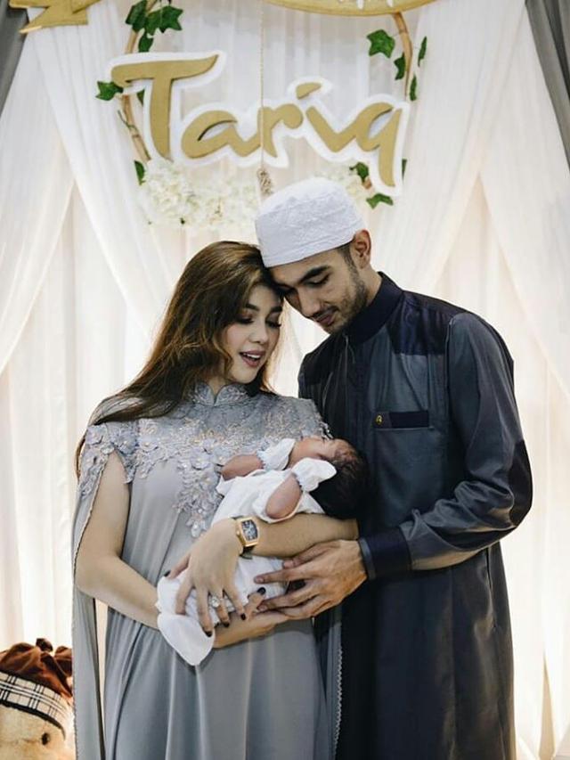 Momen Akikah Anak Pertama Raya Kitty (sumber: instagram/rayanurfitrird)