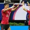 Oh Hyeon-gyu (kiri) merayakan gol keduanya bersama Hwang In-beom dalam laga Grup A Piala Dunia antara Korea Selatan dan Ceko di Zapopan, Meksiko, Jumat, 12 Juni 2026. (AP Photo/Matias Delacroix)