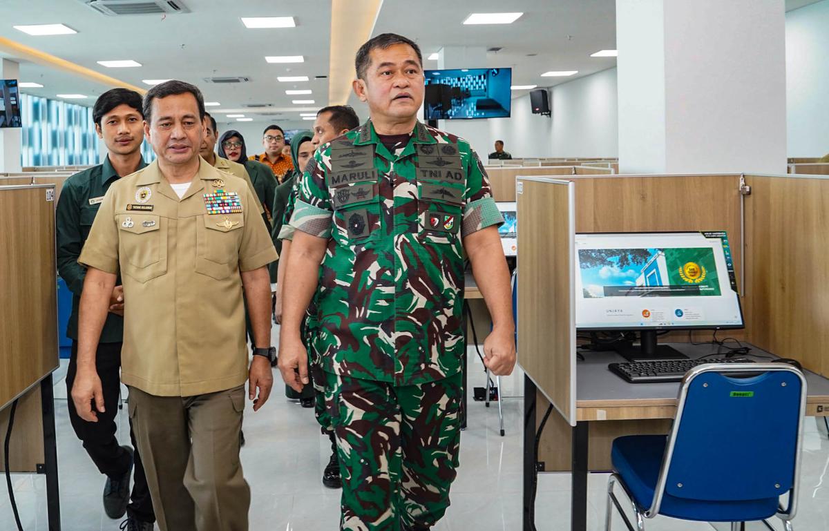 FOTO:Kasad Maruli Resmikan Gedung Fakultas Kedokteran Unjaya, Solusi Atasi Kekurangan Dokter di Indonesia
