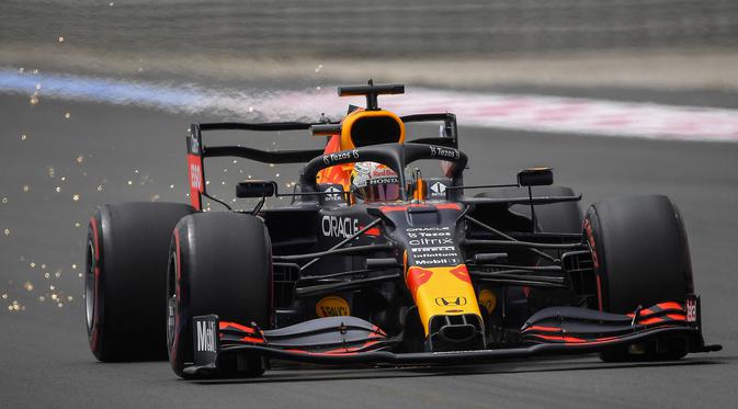 Hasil F1 Gp Prancis Berduel Sengit Max Verstappen Kalahkan Lewis Hamilton Ragam Bola Com