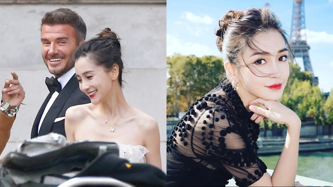 Angelababy dan David Beckham