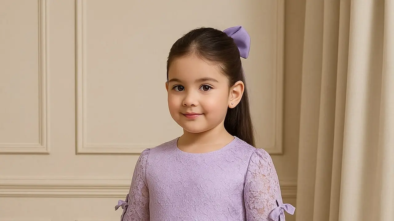 Model Baju Brokat Anak Perempuan