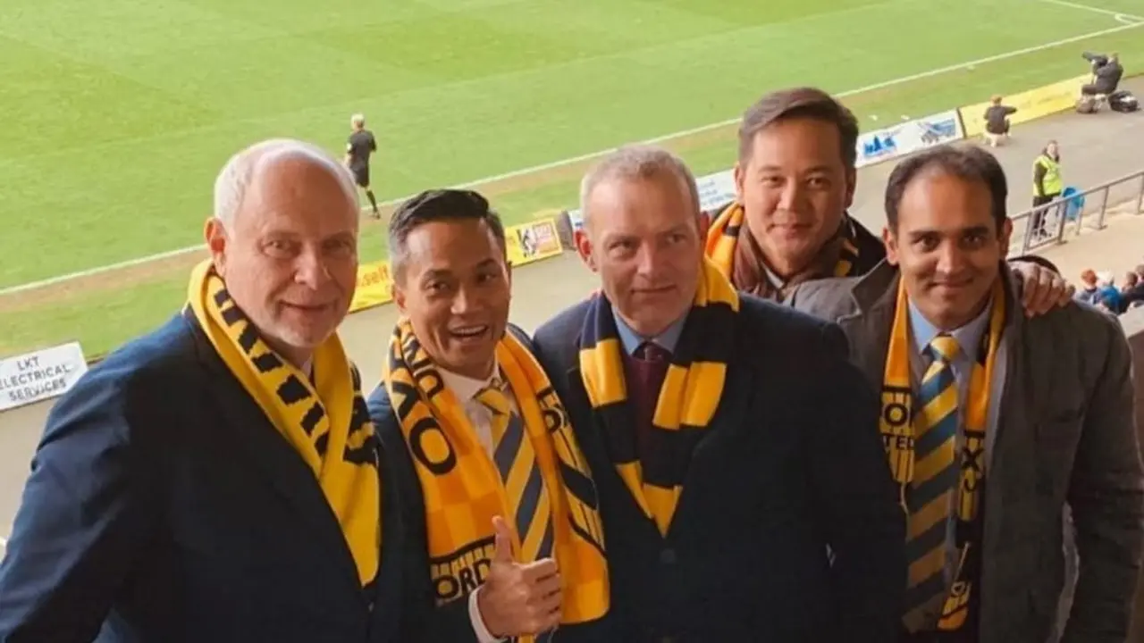 Pemilik Oxford United asal Indonesia, Anindya Bakrie.