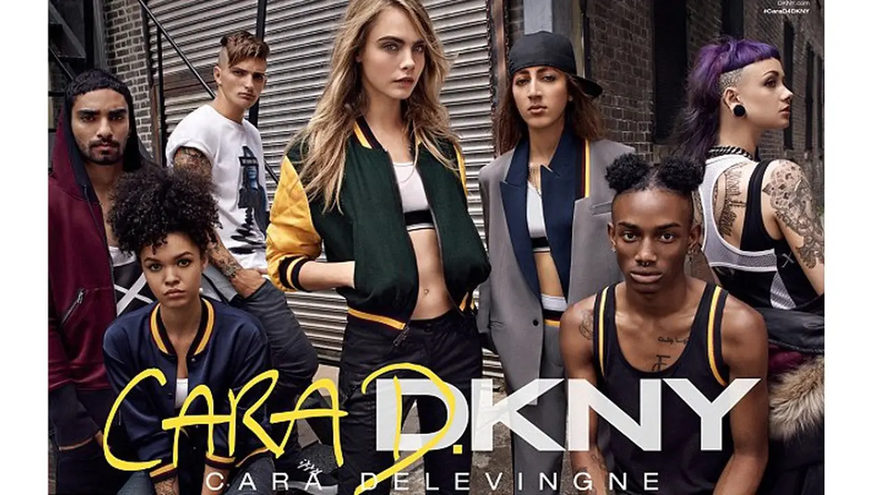 Cara Delevingne DKNY Collaboration 1014 1
