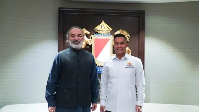 Ketum Kadin Indonesia Anindya Novyan Bakrie menerima kunjungan Duta Besar Pakistan untuk Indonesia Ameer Khurram Rathore.