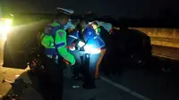 Kecelakaan Rombongan Band Debu di Tol Probolinggo Diduga Karena Sopir Mengantuk