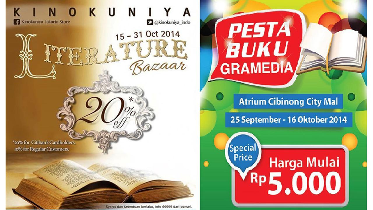 Berburu Buku Diskon? Disini Tempatnya