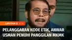 Ketua Mahkamah Konstitusi, Anwar Usman, kembali diperiksa oleh Majelis Kehormatan Mahkamah Konstitusi atas dugaan pelanggaran kode etik. Majelis Kehormatan juga telah menuntaskan pemeriksaan sembilan Hakim MK terkait dugaan pelanggaran kode etik dala...