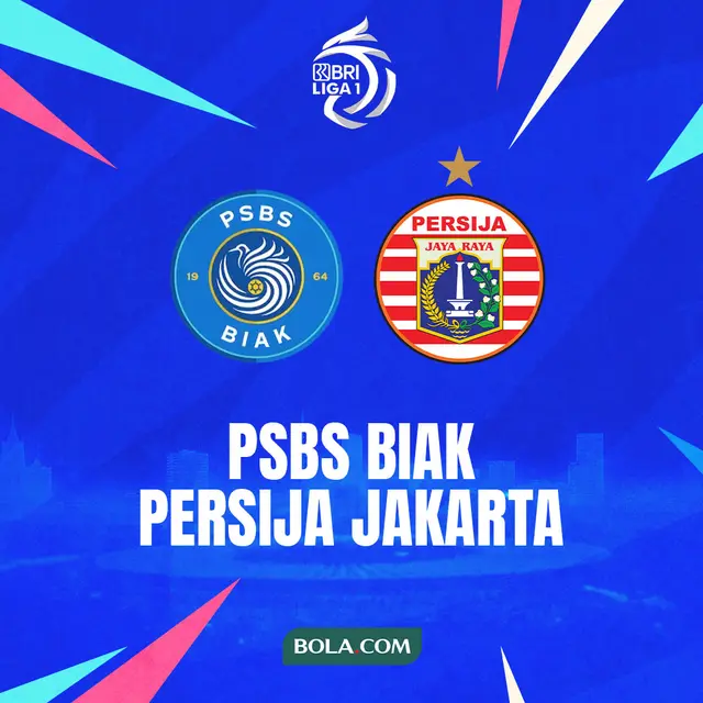 BRI Liga 1 - PSBS Biak Vs Persija Jakarta