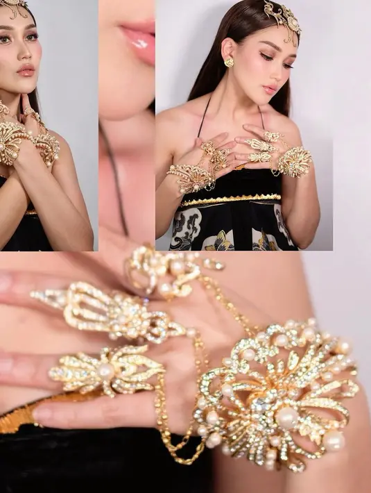 Tampil serba hitam, pesona cantik Ayu Ting-Ting disebut tampilkan inner beauty khas putri kerajaan [@ayutingting92]