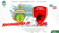 Liga 1 2018 Bhayangkara FC Vs PSM Makassar (Bola.com/Adreanus Titus)