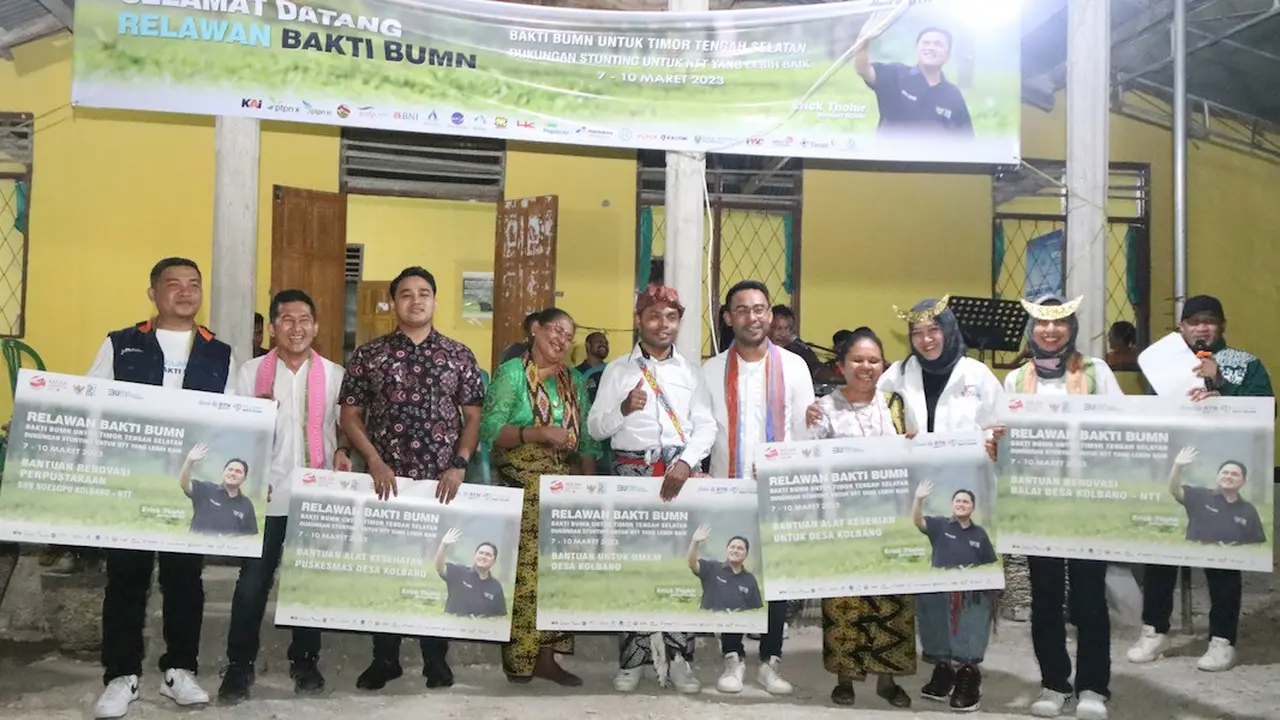 BTN menyalurkan bantuan mencapai ratusan juta rupiah untuk mendukung upaya penekanan stunting di Desa Kolbano, Timor Tengah Selatan (TTS), Nusa Tenggara Timur (NTT).