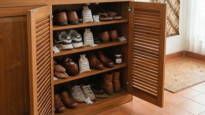 7 Cara Menyimpan Sepatu di Lemari agar Tidak Bau dan Tetap Segar Meski Jarang Dipakai, Cegah Kerusakan