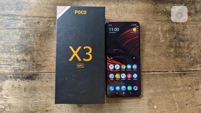 Poco X3 NFC. (Liputan6.com/ Yuslianson)