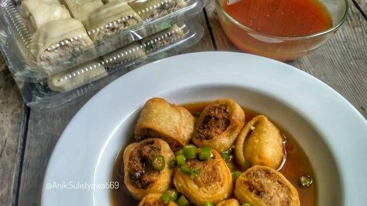 Resep Gohyong Ayam Kembang Tahu