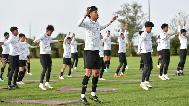 Foto: Aktivitas Pemain Timnas Indonesia U-17 di Jerman, Gas Latihan Terus
