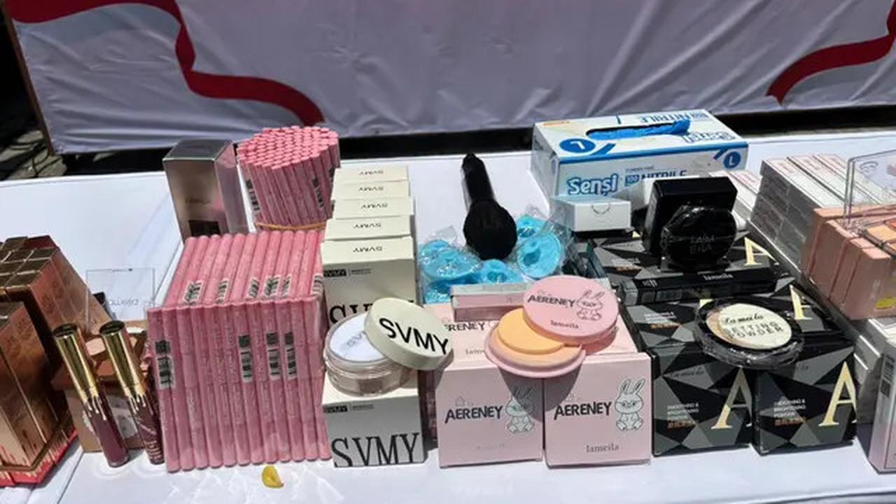 Daftar Kosmetik Impor Ilegal yang Disita BPOM