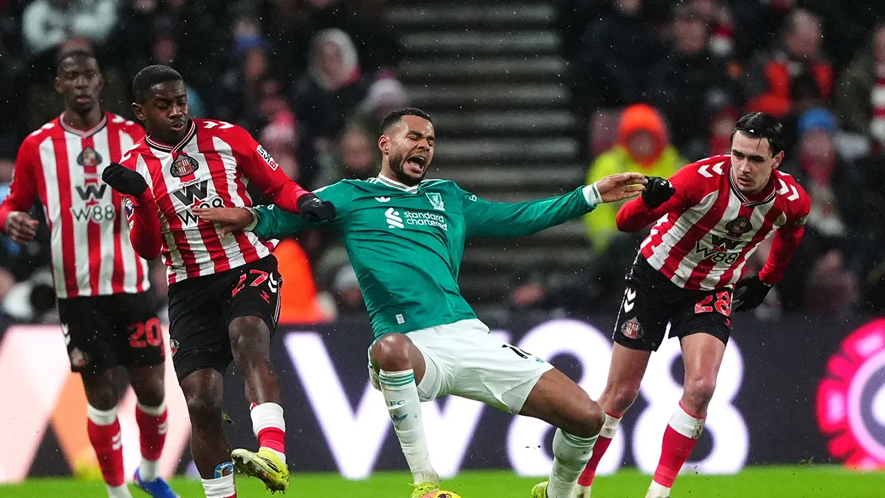 sunderland vs liverpool premier league