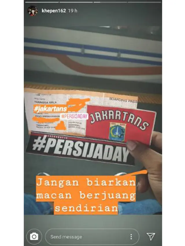 Mengintip Unggahan Terakhir Suporter Persija Sebelum Tewas