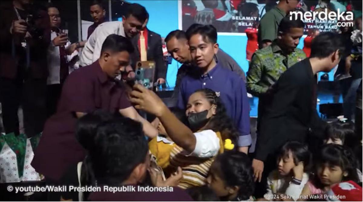 gibran didoakan pendeta