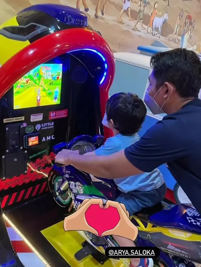 Putri Anne liburan bareng Arya Saloka dan Anak di tengah isu keretakan rumah tangga