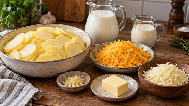 Potato Gratin Keju