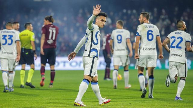 Salernitana Vs Inter Milan Lautaro Martinez