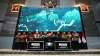 Seremoni penerbitan waran terstruktur dari PT Maybank Sekuritas Indonesia, Senin (13/2/2023). (Foto: BEI)