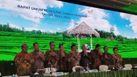 Konferensi pers RUPST PT Telkom Indonesia Tbk (TLKM), Jumat (3/5/2024). (Foto: Liputan6.com/Gagas YP)