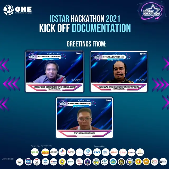 ICStar Hackathon 2021 Diikuti Lebih dari 500 Kandidat dari Universitas di Indonesia dan Malaysia