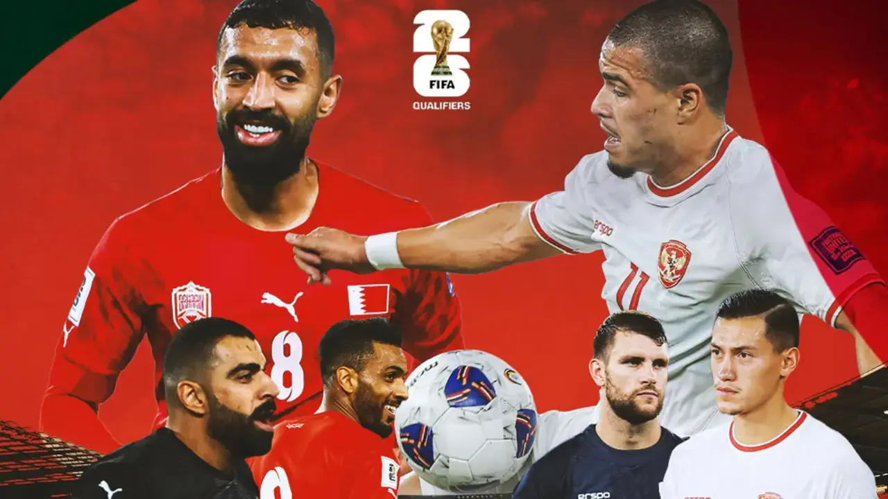 Timnas Indonesia vs Bahrain di Kualifikasi Piala Dunia 2026