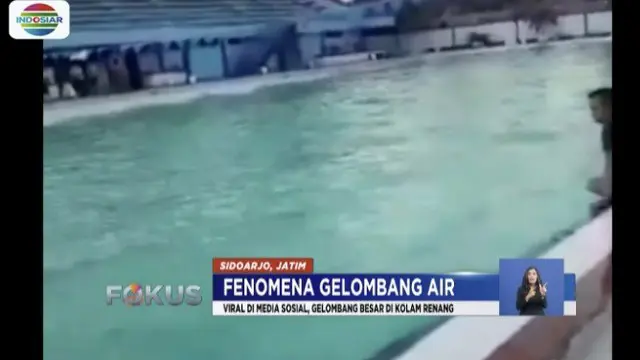 Pihak Danlanud Angkatan Laut Juanda juga membantah informasi yang menyebutkan gelombang air di kolam renang tersebut berasal dari peralatan latihan Tim SAR.