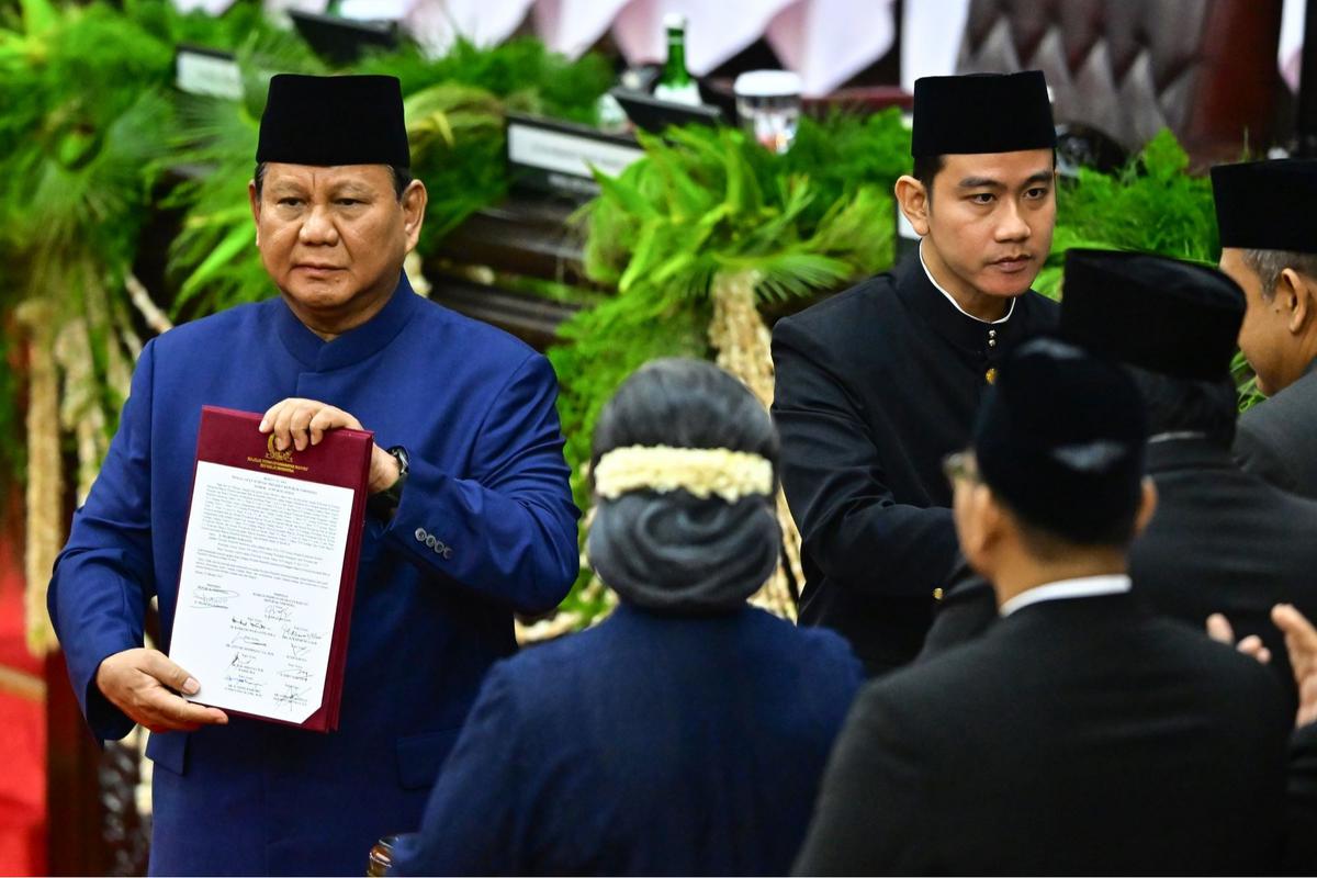 Pelantikan Prabowo dan Gibran sebagai Presiden dan Wapres RI