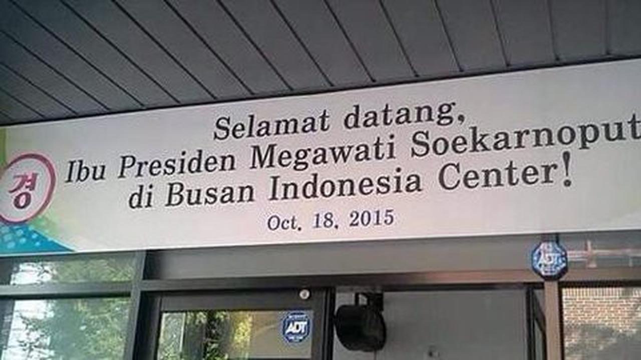 Soal spanduk presiden, rakyat Korsel nilai Megawati lebih berkuasa