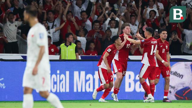 Foto: Ragam Ekspresi Pemain Timnas Indonesia Rayakan Kemenangan Atas Bahrain, Skuad Garuda Jaga Asa Lolos ke Piala Dunia