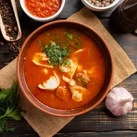 Red Curry Dumpling Gurih Pedas Cocok untuk Menu Rumahan./Copyright depositphotos.com/dragunov1983