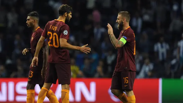 AS Roma Tahan Imbang Tuan Rumah FC Porto 1-1