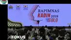 Hadir juga dalam acara penutupan ini Mensesneg Pratikno, Menperin Airlangga Hartato, serta Menteri Pertanian Amran Sulaiman.