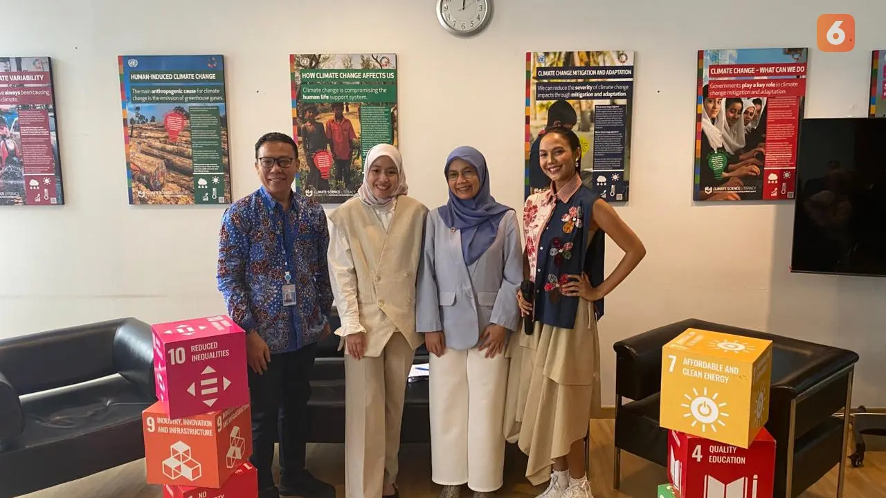 Ketua Komite Pemuda UNDP Indonesia Nila Murti pada Senin (11/8/2025) di Jakarta, mengajak generasi muda untuk memahami cara menggunakan kecerdasan buatan (AI) secara bijak (Dok. Liputan6.com/Teddy Tri Setio Berty).