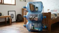 8 Ide Daur Ulang Galon Bekas untuk Kamar Kos, Bisa Jadi Barang Berguna Tanpa Banyak Modal