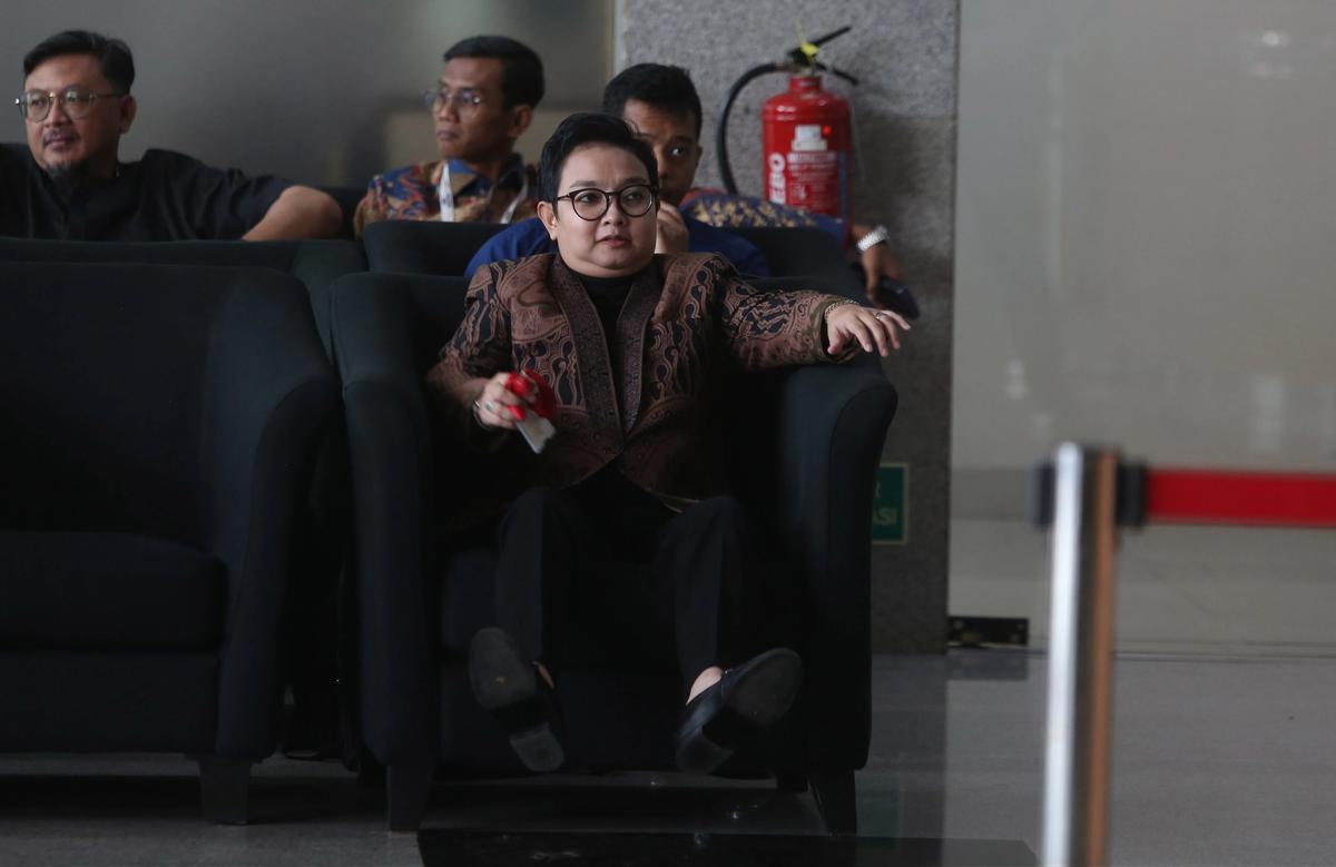 FOTO: Plt Bupati Cilacap Diperiksa KPK Sebagai Saksi Dugaan Pemerasan THR