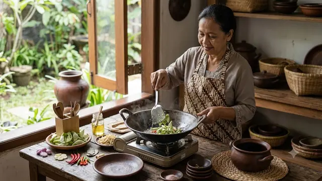 Resep Tumis Bunga Turi dengan Teri Medan