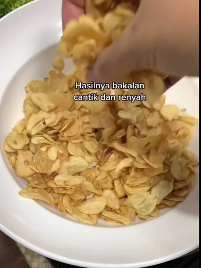 Tanpa Rendaman Garam dan Cuka, Ini Cara Goreng Bawang Putih yang Krispi dan Anti Pahit