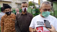 Ketua KPU Arief Budiman berkunjung ke Tuban, Jawa Timur. (Foto: Liputan6.com/Ahmad Adirin)