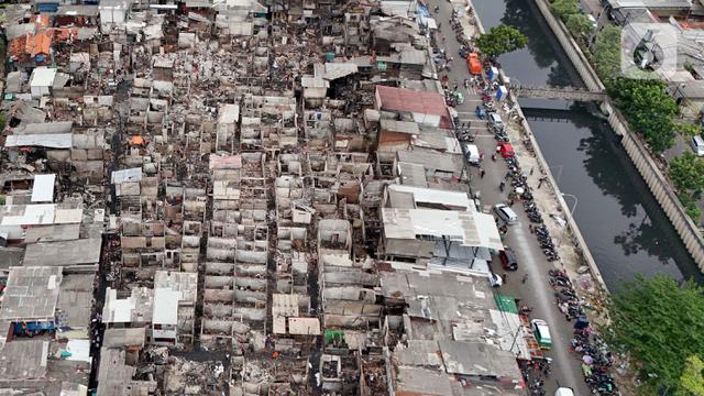 Pasca-Kebakaran Kebon Kosong Kemayoran, Ratusan Rumah Hangus dan Ribuan Warga Terpaksa Mengungsi
