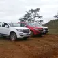 Chevrolet Colorado memiliki kemampuan di medan off road. (Amal/Liputan6.com)