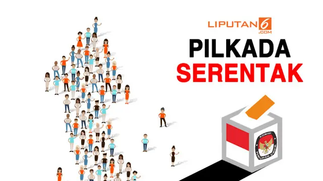 ilustrasi Pilkada serentak