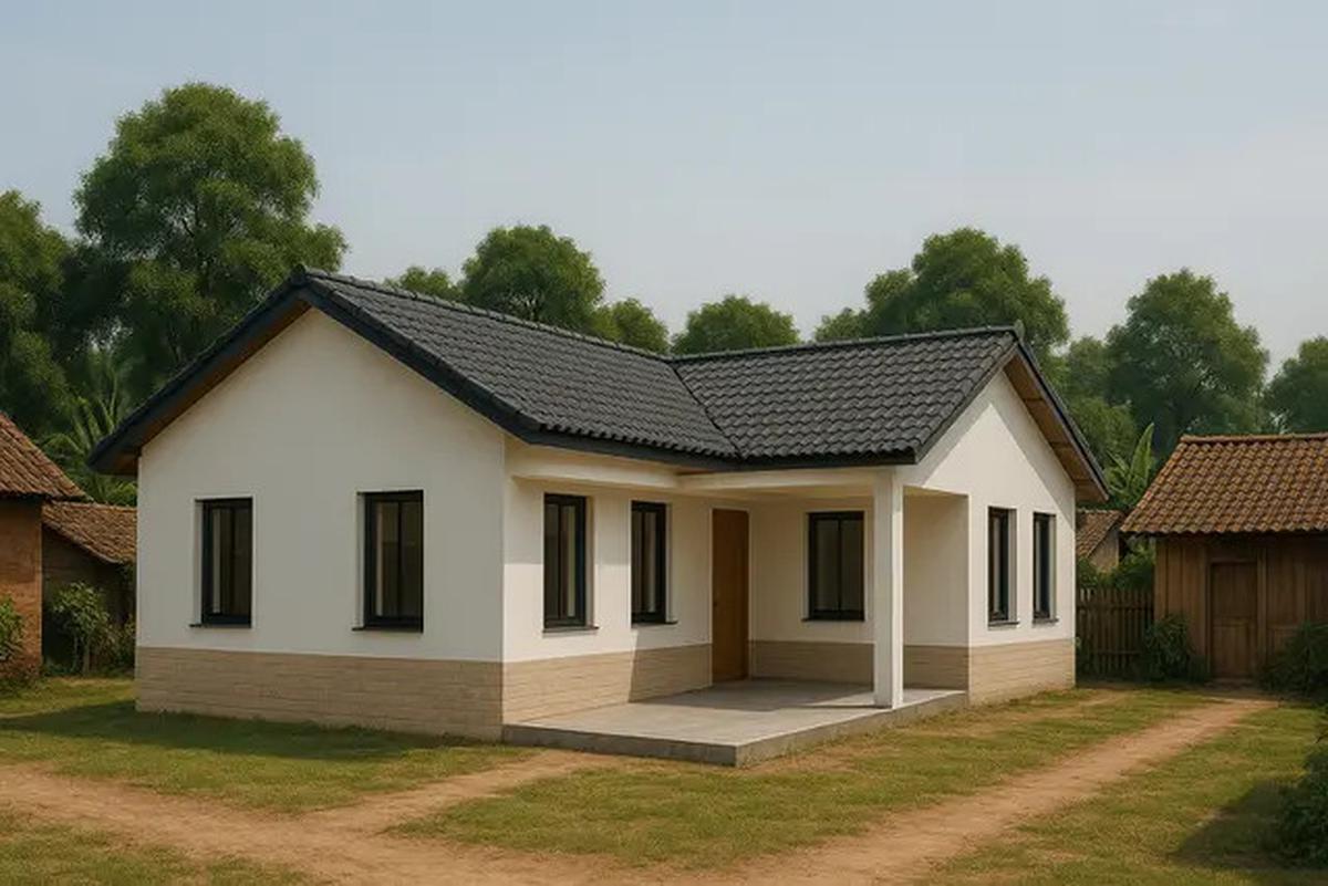 7 Ide Rumah Minimalis Letter L di Kampung