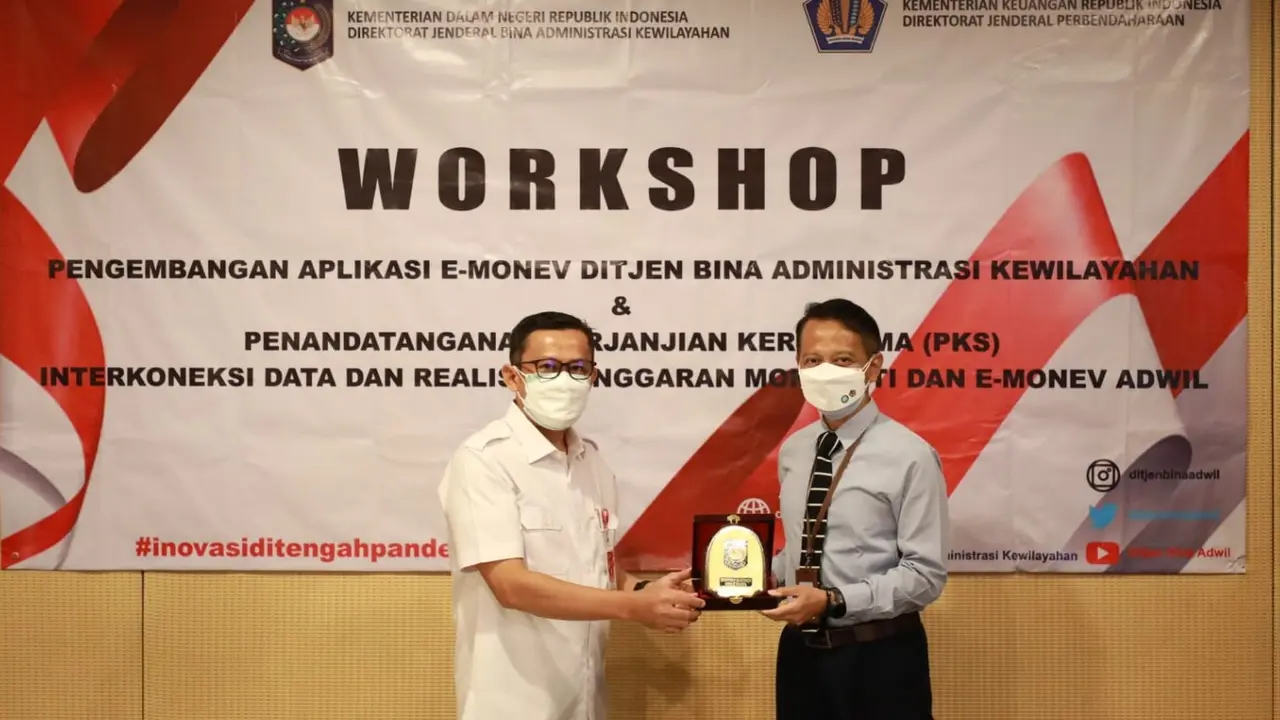 Sesditjen Bina Adwil Kemendagri, Indra Gunawan.